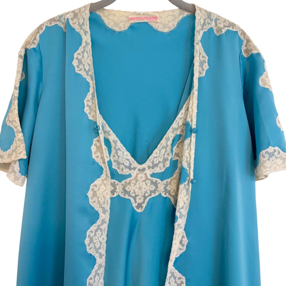 Vintage Montena Poleono Nightgown and Duster